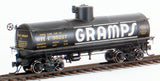HOn3 Model Trains - Blackstone Models D&RGW #55227 HOn3 Denver & Rio Grande Western Gramps frameless tank car