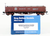 HOn3 Model Trains - Blackstone Models D&RGW #P.N. B340566 HOn3 Denver & Rio Grande Western Long Drop Bottom Gondola
