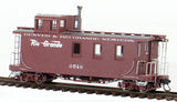 HOn3 Model Trains - Blackstone Models D&RGW #P.N. B340956 HOn3 Denver & Rio Grande Western Long Caboose No 0540