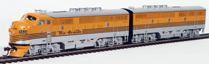 Athearn Genesis Product #G2621A/B Denver Rio Grande D&RGW F-7 A/B Diesel Locomotive Set