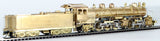HO Brass Model Trains - Westside Model Co.  Santa Fe 4-4-6-2 Steam Locomotive & Oil Tender