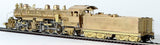 HO Brass Model Trains - Westside Model Co.  Santa Fe 4-4-6-2 Steam Locomotive & Oil Tender