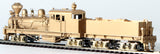 HO Brass Model Trains - Westside Models Hassinger Lumber 4-Truck Logging Shay Locomotive - Unpainted