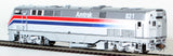 Copy of HO Brass Model Train - Overland OMI-5403.1 Amtrak AMD-103 Euro Streamlined Body #821