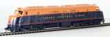 Ho Brass Model Trains - Central New Jersey Baldwin OMI #5136 Double Ender Diesel - Pro. Custom Painted