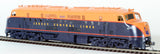 Ho Brass Model Trains - Central New Jersey Baldwin OMI #5136 Double Ender Diesel - Pro. Custom Painted