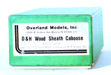 Overland Models #OMI-1267 D&H Delaware & Hudson Wooden Caboose - Unpainted