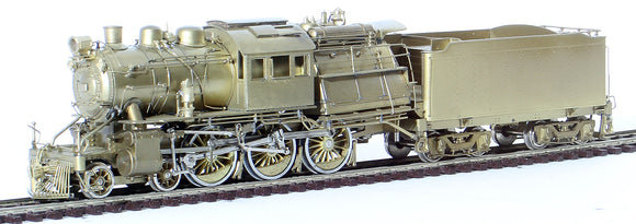 HO Brass Model Trains - NJ Custom Brass Reading 4-6-0 Camelback Class L7sb - Umpainted (Copy)