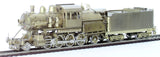 HO Brass Model Train - NJ Custom Brass Lehigh Valley RR 2-8-2 Camelback Locomotive Class N-1 Unpainted
