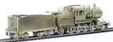 HO Brass Model Train - NJ Custom Brass Lehigh Valley RR 2-8-2 Camelback Locomotive Class N-1 Unpainted