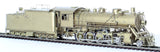 HO Brass Model Train - Hallmark Models Sante Fe 2-10-0 Steam Locomotive Class #2565 - Unpainted