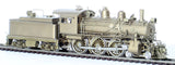 HO Brass Model Train - Hallmark Models Sante Fe Railroad 4-6-0 Class #468 - Unpainted