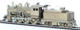 HO Brass Model Train - Hallmark Models Sante Fe Railroad 4-6-0 Class #468 - Unpainted