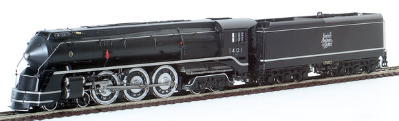 HO Brass Model Trains - PSC #17788.1 New Haven Railroad 4-6-4 Class L-1A #1401 - Factory Painted