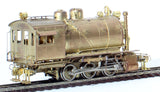 HO Brass Model Trains - Santa Fe 0-6-0T 'Fireless Cooker' Steam Locomotive & Tender #2299 - Unpainted