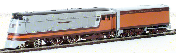 HO Brass Model Trains - Overland Models OMI#1463 MILWAUKEE HIAWATHA 4-4-2 CLASS A-UNPAINTED - Painted