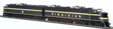 Brass HO Model Trains - Global Outlet Virginian Double Electrics Class EL-2B Locomotives - Factory Painted