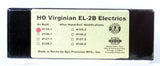 Brass HO Model Trains - Global Outlet Virginian Double Electrics Class EL-2B Locomotives - Factory Painted
