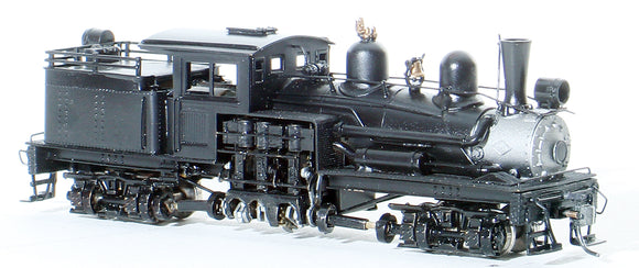 HOn3 Brass Model Trains - UNITED MODELS 2-TRUCK SHAY CLASS B - LOGGING LOCOMOTIVE - Unpainted (Copy)