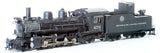 HOn3 Brass Model Train - PFM Pacific Fast Mail Denver & Rio Grande Western 2-8-2 K-28 Locomotive - Custom Painted