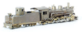 HOn3 Brass Model Train - PFM Pacific Fast Mail Denver & Rio Grande Western 2-8-2 K-28 Locomotive - Custom Unpainted