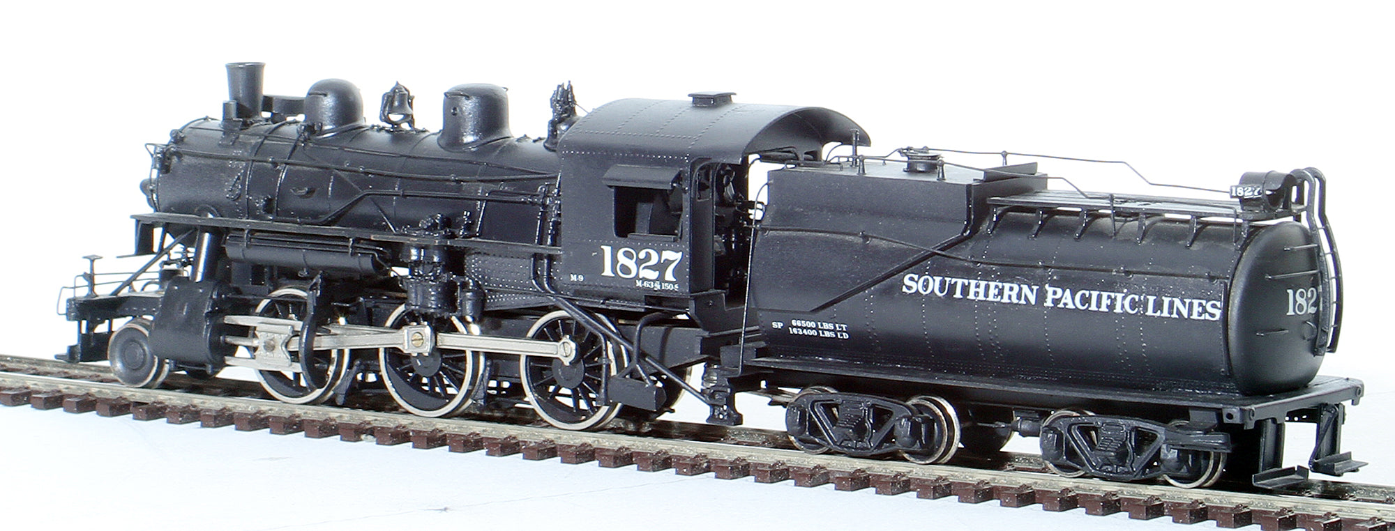 HO Brass Model Train - Sunset Models Southern Pacific Railroad 2-6