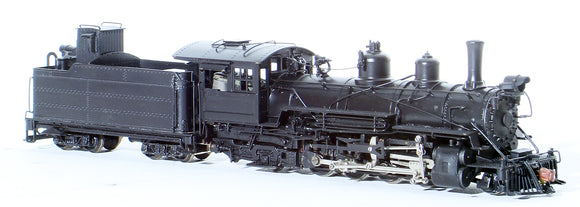 HOn3 Brass Model Train - PFM Pacific Fast Mail Denver & Rio Grande Western 2-8-2 K-27 Locomotive - Custom Painted
