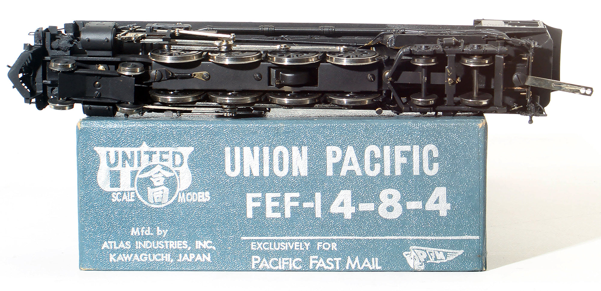 HO Brass Model Train - Pacific Fast Mail PFM Union Pacific 4-8-4
