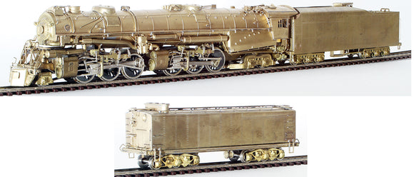HO Brass Model Train - Pacific Fast Mail N&W Railroad 2-6-6-4 Articulated Mallet Class A - with AUX Tender