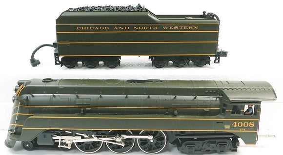 MTH O Gauge Model Trains 20-3034-1 CNW 4-6-4 E-4 Hudson Steamer #4008 w/Proto Sound