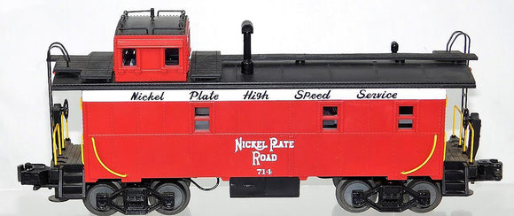 MTH O Gauge Model Trains 20-90002f Nickel Plate Road Steel Caboose