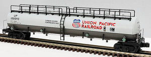 MTH O Gauge Model Trains 20-90022A Union Pacific 20K Gal. 4-Compartment Tankcar