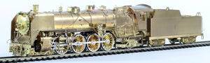 HO Brass Model Train - OMI 1458 Central Vermont 4-8-2 Class UA1#600 W/ Smoke Lifters