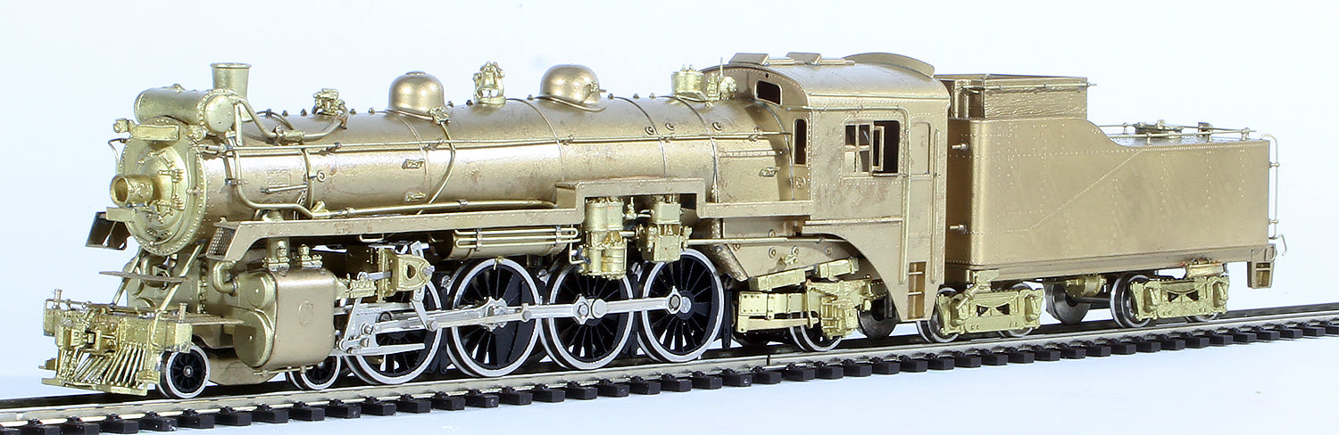 HO Brass Model Train Van Hobbies Canadian Pacific Railroad 4-8-2 Mountain Class I-1a Unpainted