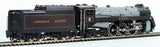 HO Brass Model Train - Tenshodo Canadian Pacific Railroad 4-6-4 Class 2860 Royal Hudson Factory Painted