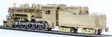 HO Brass Model Train - Van Hobbies Canadian Pacific Railroad 2-10-0 Decapod Locomotive Unpainted