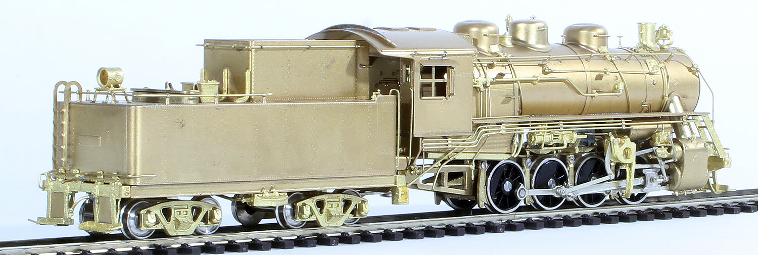 Linea Model HO Brass Model Trains - Van Hobbies Canadian National Railroad 0-8-0 L ...