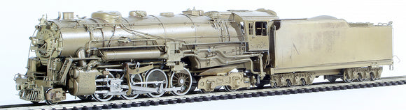 HO Brass Model Train - Overland Models Chicago & North Western 2-8-4 Class J-4 - Unpainted