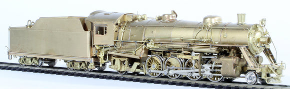 HO Brass Model Train - Key Imports Chicago Great Western USRA Light 2-8-2 Mikado - Unpainted