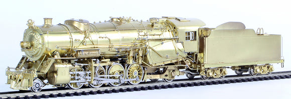 HO Brass Model Train - Overland OMI-1475 Central of New Jersey M2as 2-8-2 Mikado - Unpainted