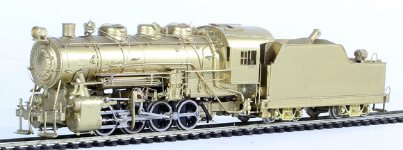 HO Brass Model Trains -  Alco Models USRA Switcher Class 0-8-0 Steam Locomotive - Unpainted