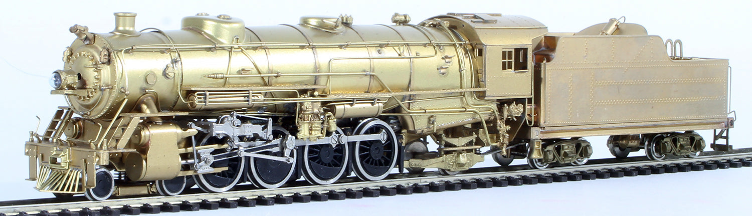 HO Brass Model Train - Akane Models U.S.R.A. 4-8-2 Heavy