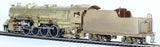 HO Brass Model Train - Akane Models U.S.R.A. 4-8-2 Heavy Mountain Steam Locomotive