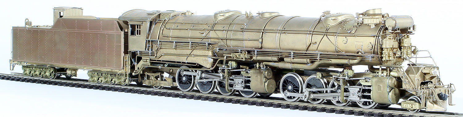 UNITED D.＆R.G.W. L-131 2-8-8-2 HO Brass PFM United D&RGW Rio Grande 2-8-8-2 L-131 Steam