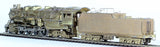 HO Brass Model Train Pacific Fast Mail Sante Fe 2-8-4 Class 4100 Steam Loco - Unpainted