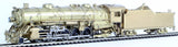 HO Brass Model Trains- Gem Models Akane 2-10-2 USRA Heavy Steam Locomotive Unpainted