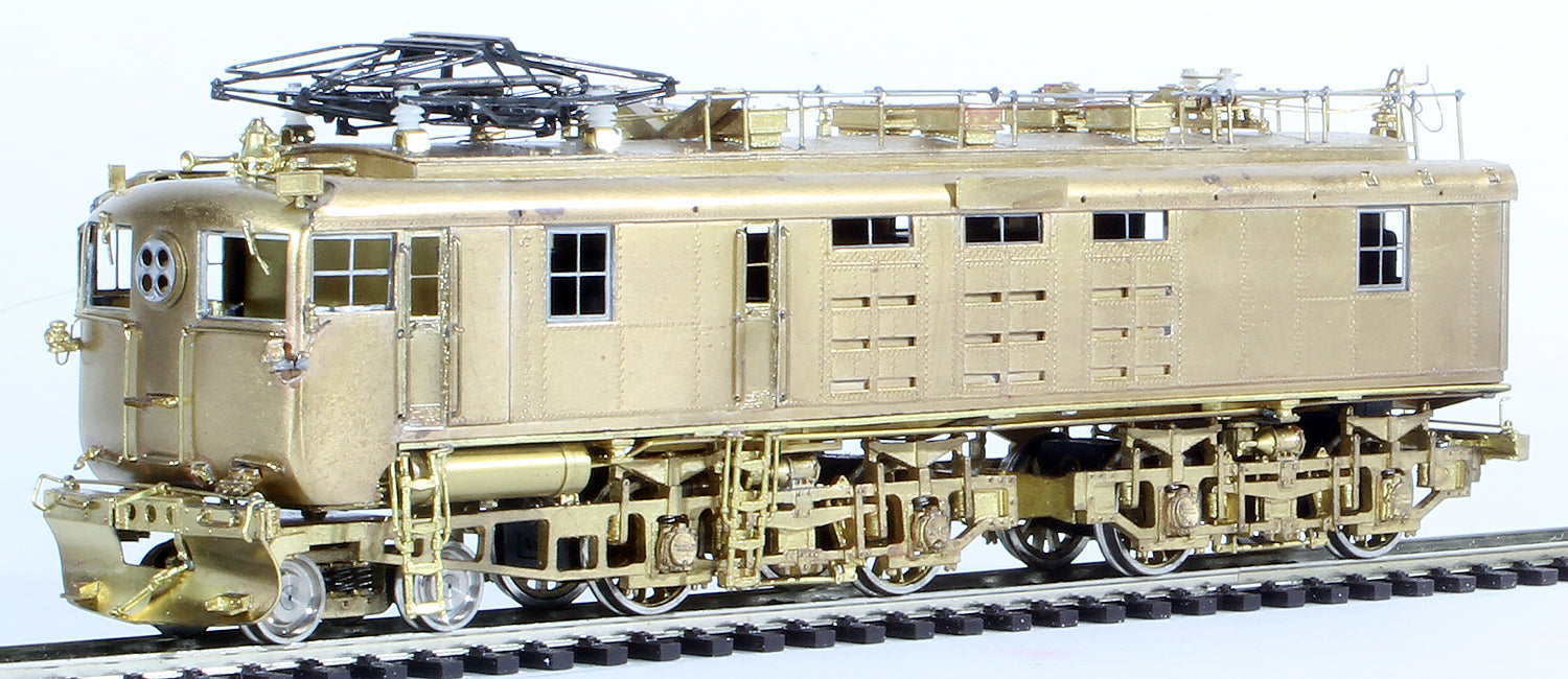 HO Brass Model Train - Overland Models Milwaukee Box Cab HO Brass Model Train - Overland Models Milwaukee Box Cab