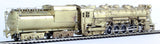 HO Brass Model Train - PFM/Pacific Fast Mail Central Vermont 2-10-4 Heavy Steam Locomotive - Unpainted