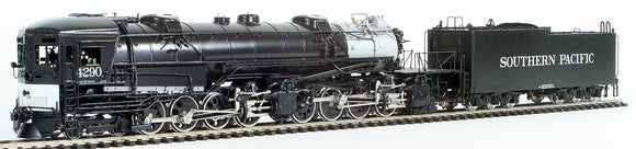 HO Brass Model Train - Pacific Fast Mail Southern Pacific 4-8-8-2 Class AC-12 - Factory Painted