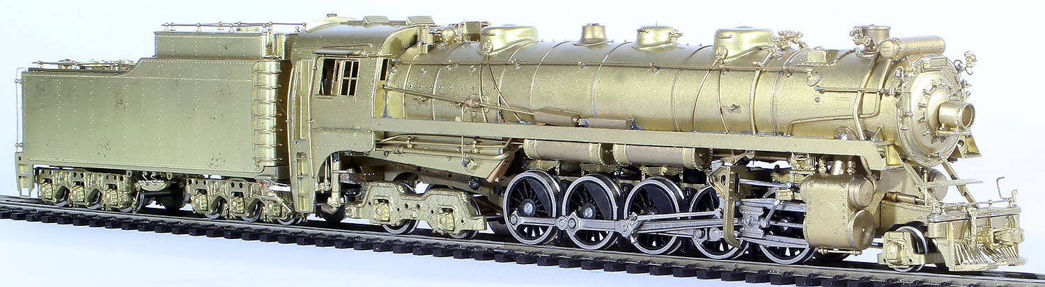 HO Brass Model Train - Pacific Fast Mail Canadian Pacific 2-10-4
